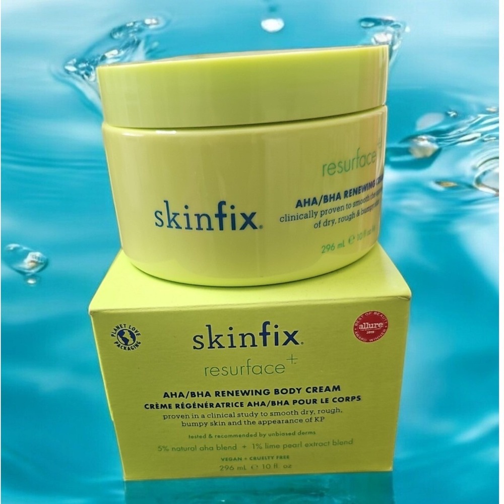 Skinfix Resurface AHA/BHA Renewing Body‎ Cream 10 fl oz New